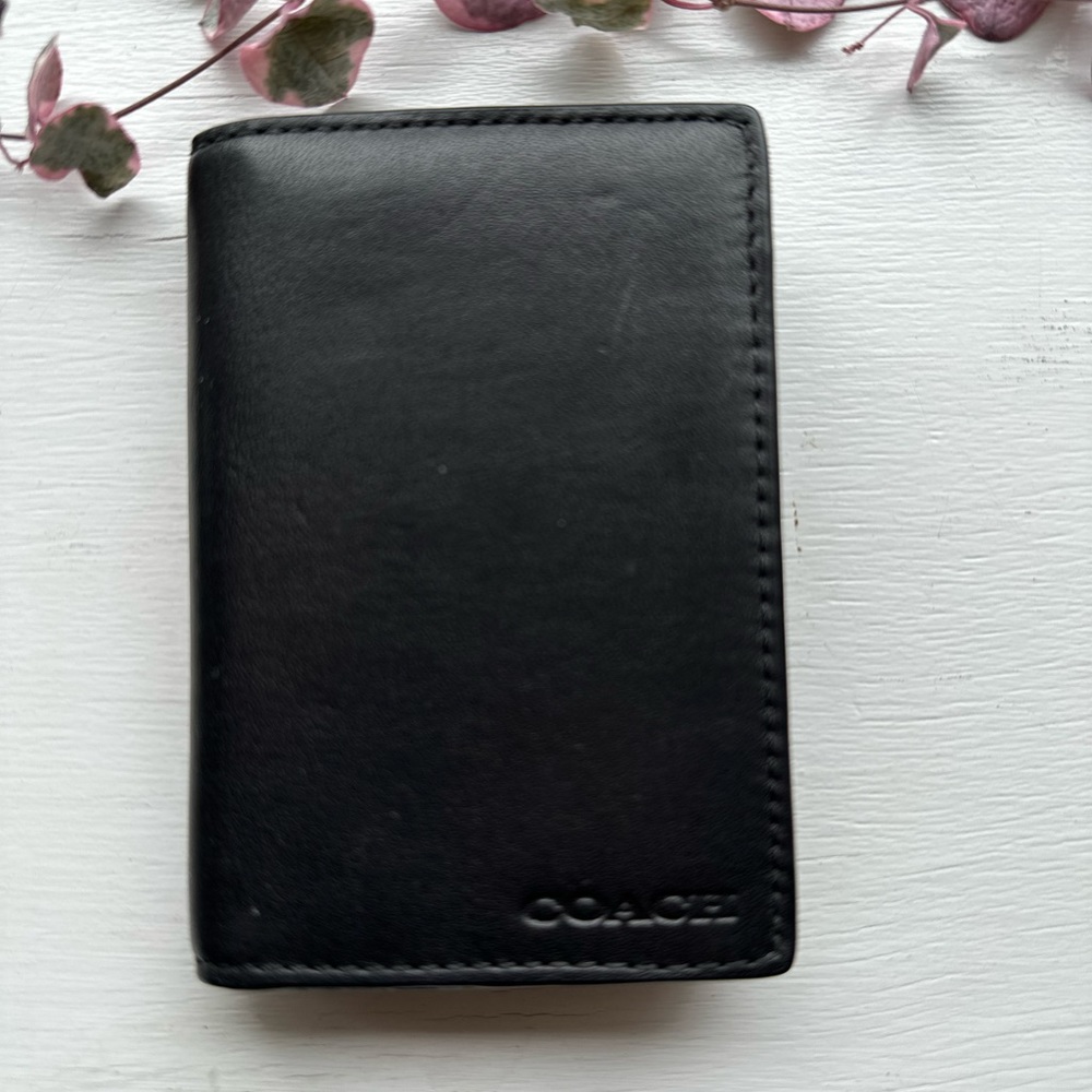Coach (Beeker) bifold card holder  Reduce - Picture 2 of 5